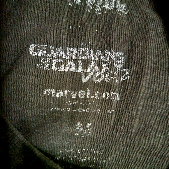 We Love Fine Marvel Guardians of The Galaxy Vol.2  Black T- Shirt - Picture 6 of 7